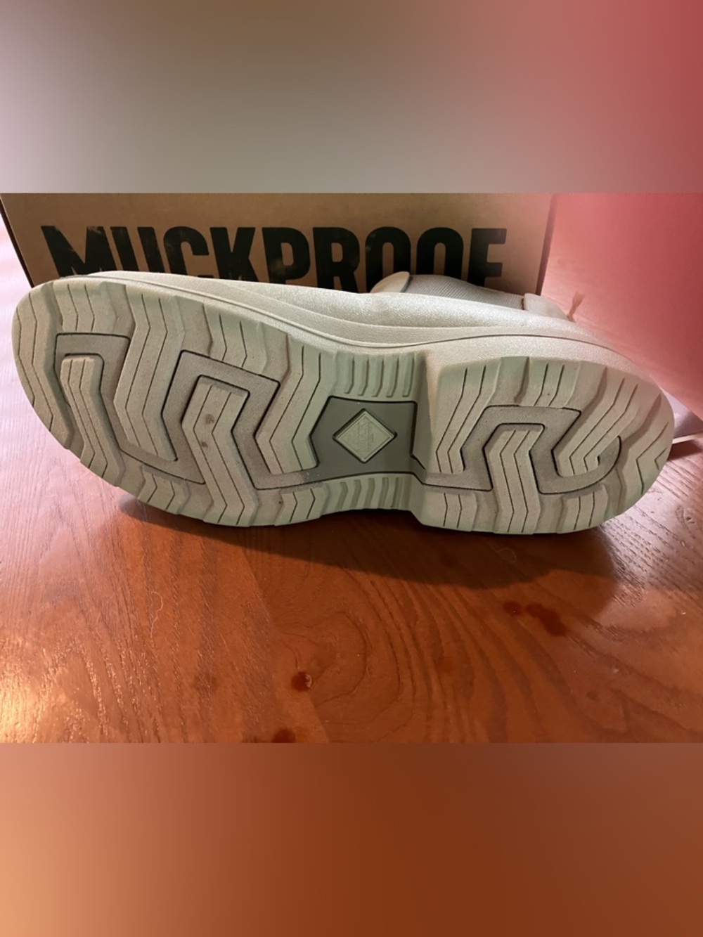 Muck boots New in Box Women’s Size 11 Dessert Sage Chelsea Rain Boot - Picture 7 of 9